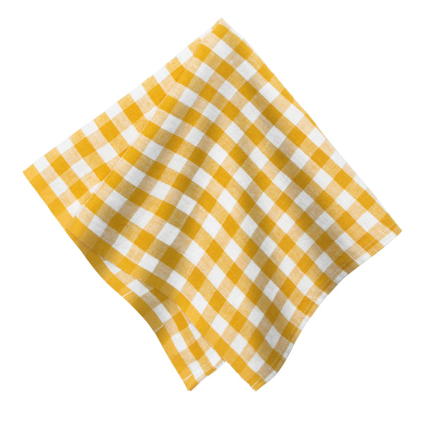 Picnic Napkin 20x20 - Mustard - Set of 4