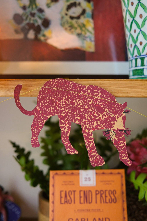 SAFARI ANIMALS SEWN GARLAND