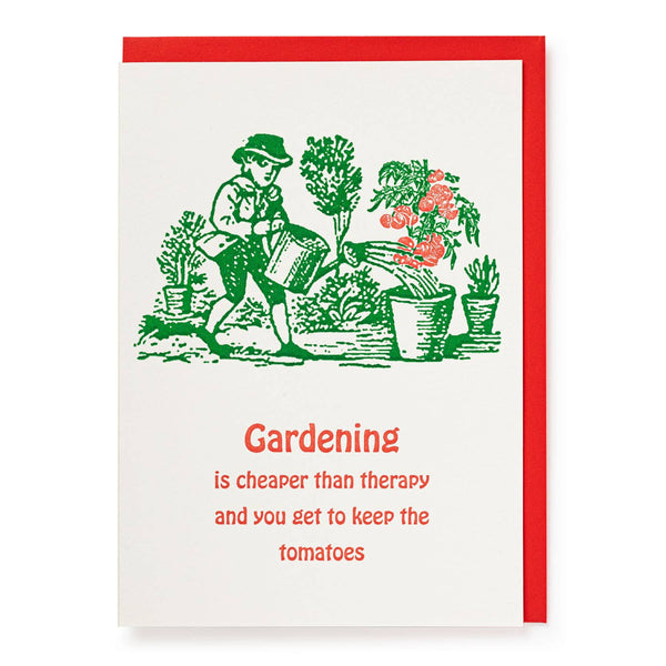 Tomato Gardner | Well Said - Greeting Card
