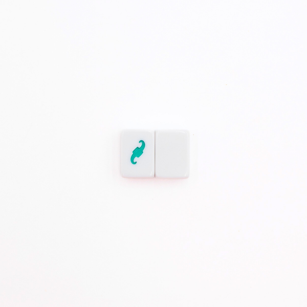 MINI TRAVEL MAHJONG | Mini Anywhere Series | White