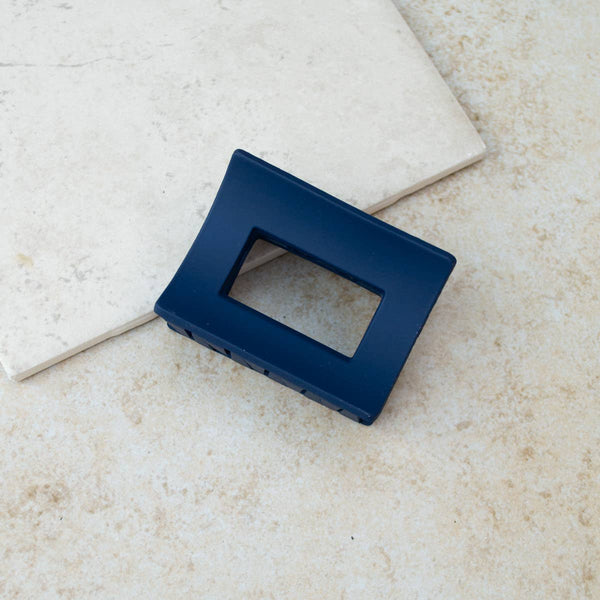 Matte Rectangle shaped Daily Design Hair Claw