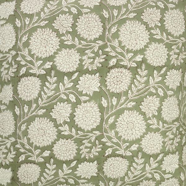 Elegant Thick Cotton White Printed Frill Pillow Cover- Rajat