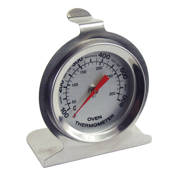 Fox Run Oven Thermometer, Large Dial, 1.5" x 2.5" x 3"