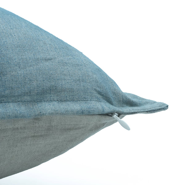Hand Block Print Thick Linen Oxford Pillow Cover – Solid