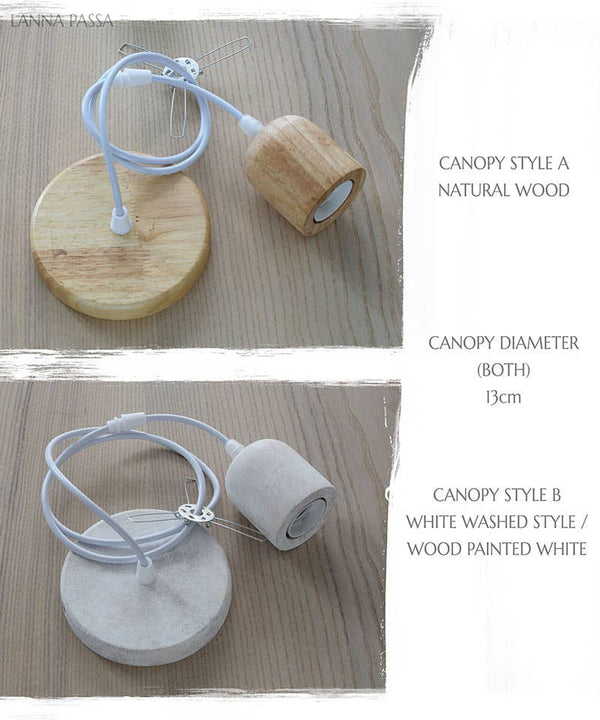 Woven Bamboo Basket Light - Ceiling/Hardwired