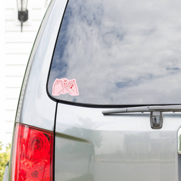 Pinky Promise Friendship Cute High Quality Vinyl Sticker