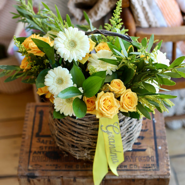 Floral Basket - Small