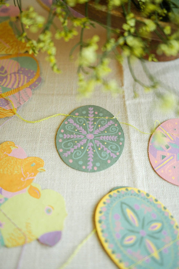 EGG HUNT SEWN GARLAND