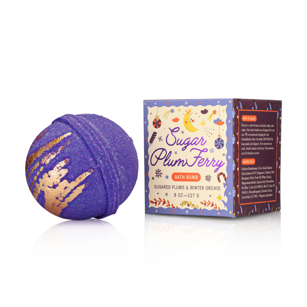 Sugar Plum Ferry™ Bath Bomb | Holiday, Christmas