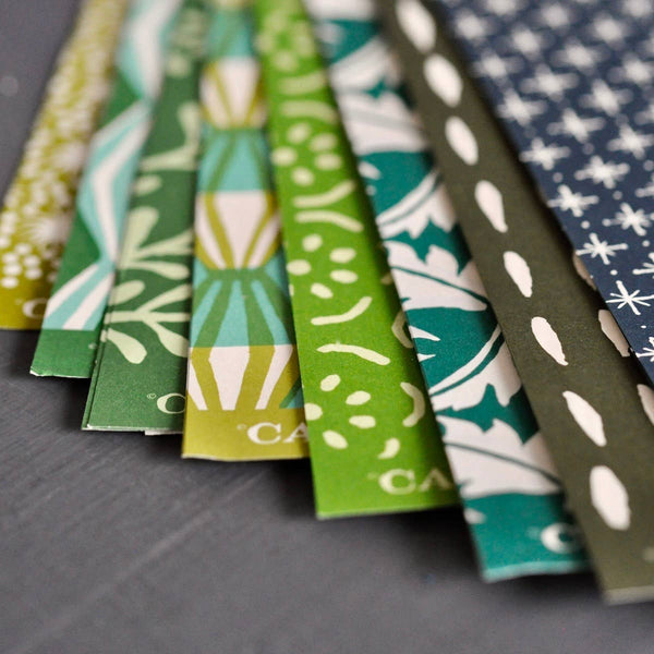 Small Sheets of Paper Green