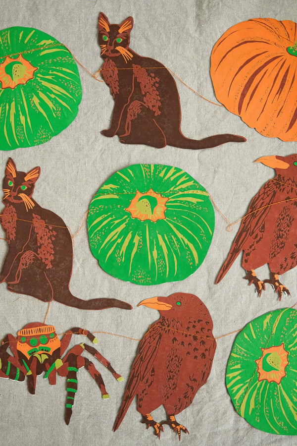 PUMPKIN SEWN GARLAND