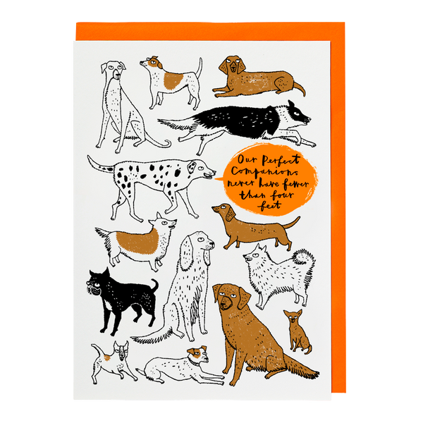 Perfect Companions | Greeting Card