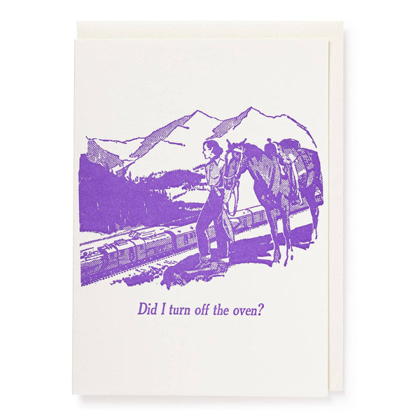Cooker Off? | Well Said - Greeting Card