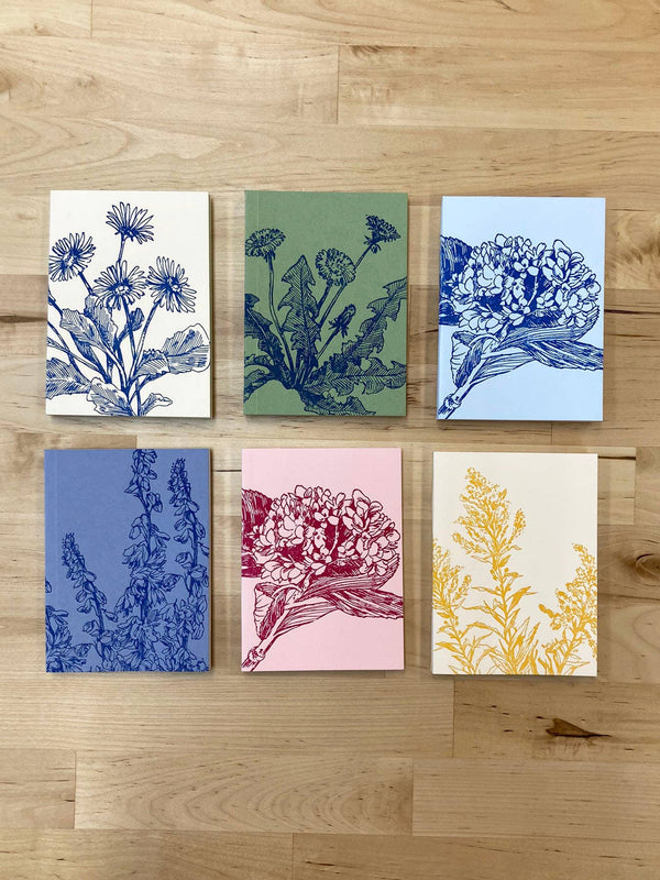 Dandelion Botanical Jotter Notebook