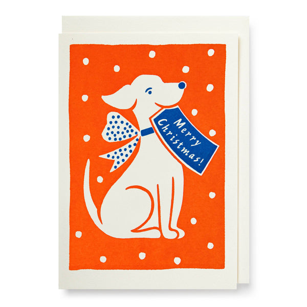 Christmas Dog | Notelet Christmas Card 🎄