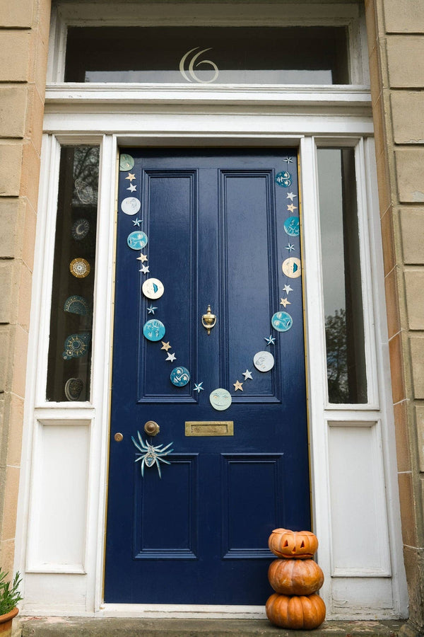 MAN ON THE MOON SEWN GARLAND