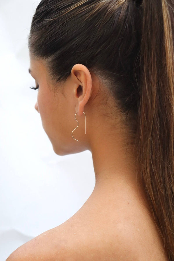 Bubble Slide Earrings in 14k Gold Fill or Sterling Silver