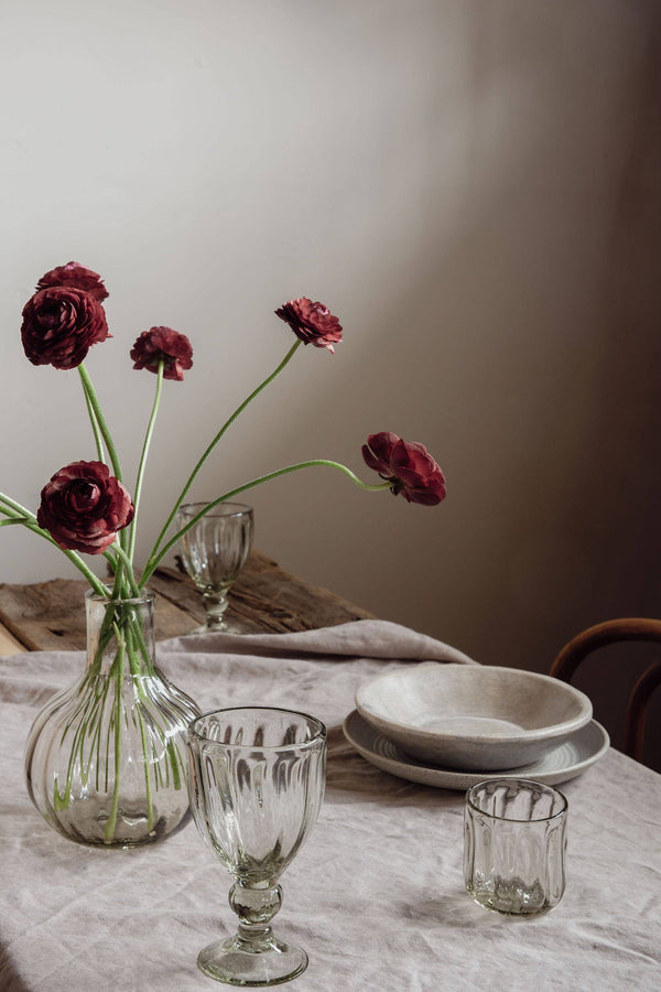 Handblown Fluted Tumbler