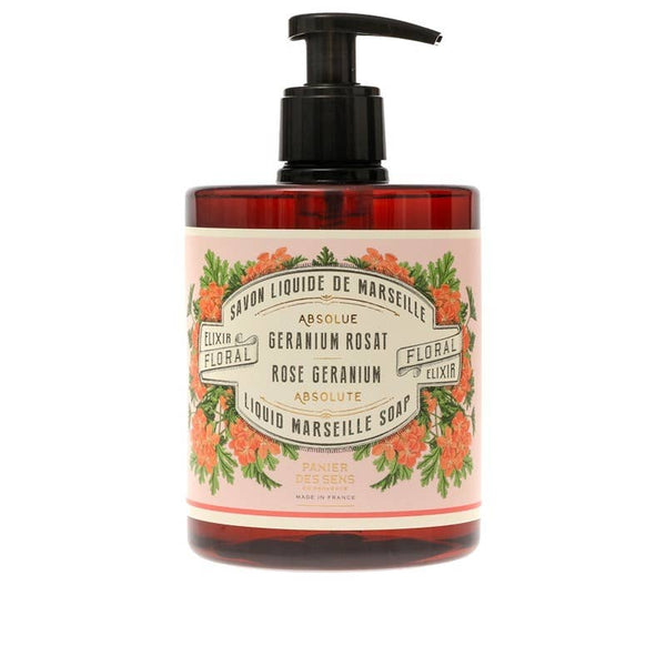 16.9 fl oz Rose Geranium Liquid Marseille Soap