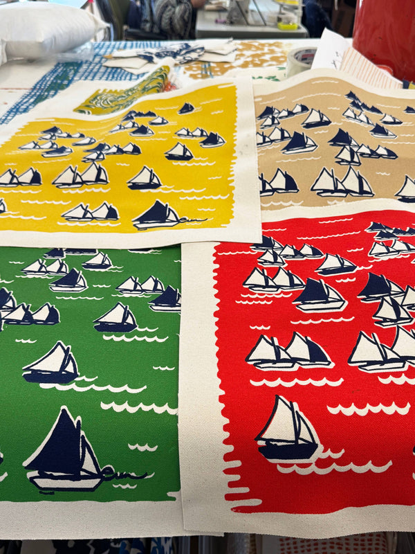 Zipper Pouch, Make-Up bag SAILING