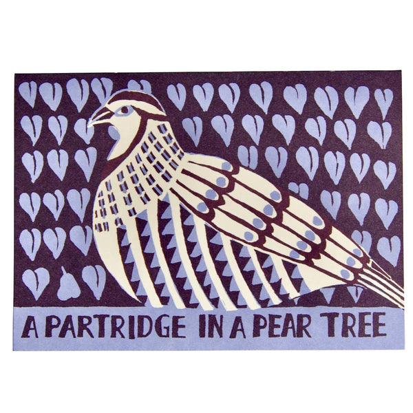 Card Partridge in a Pear Tree