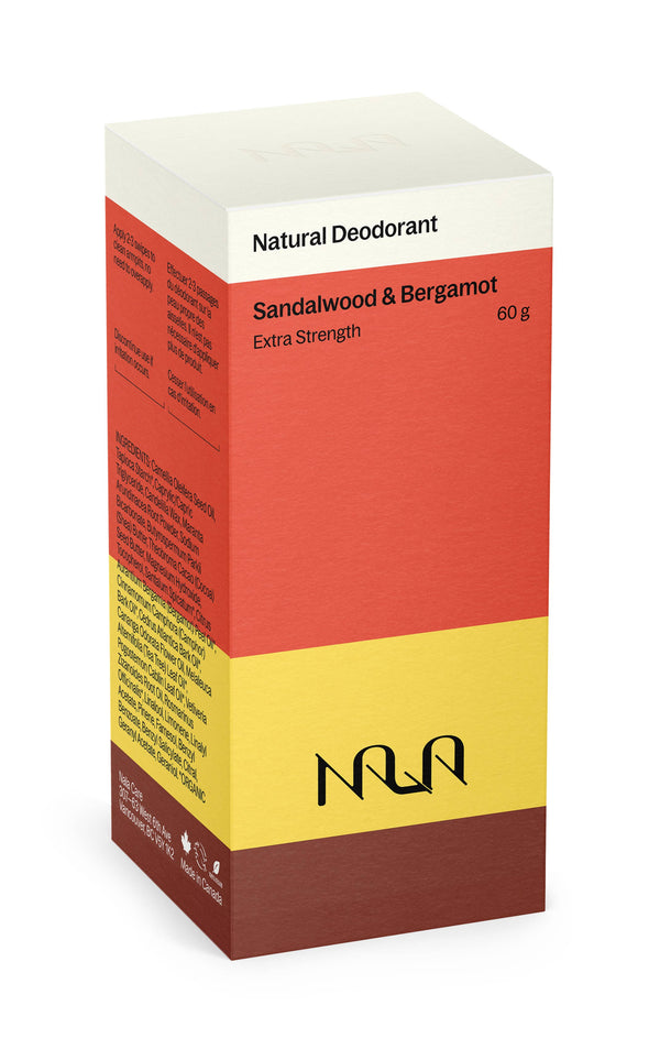 Sandalwood & Bergamot Extra Strength Natural Deodorant