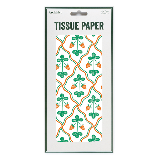 Strawberry Tissue Paper | Wrapping | Tissue Paper