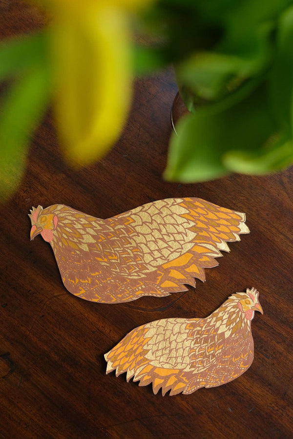 CHICKEN GREETING CARD