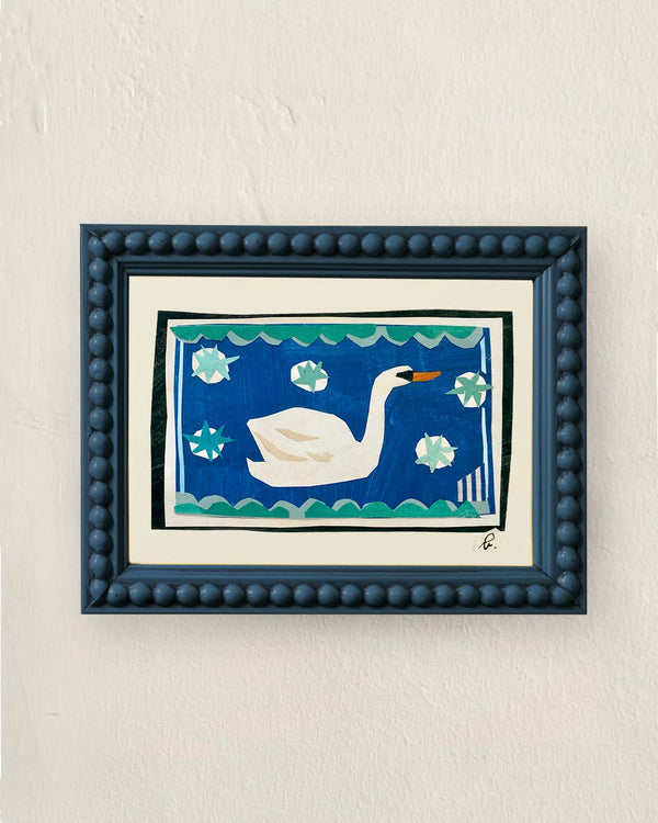 Sweet Swan framed art print