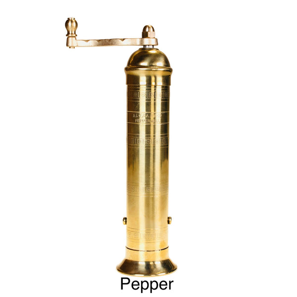 The original 'Brass Mill' - 8" pepper grinder