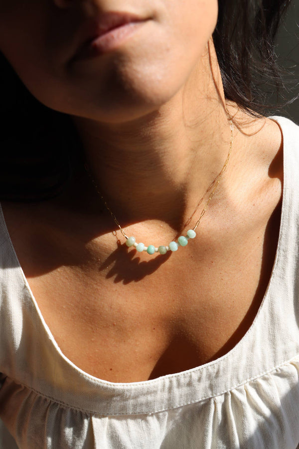 Sea Salt Necklace I Spring Jewelry
