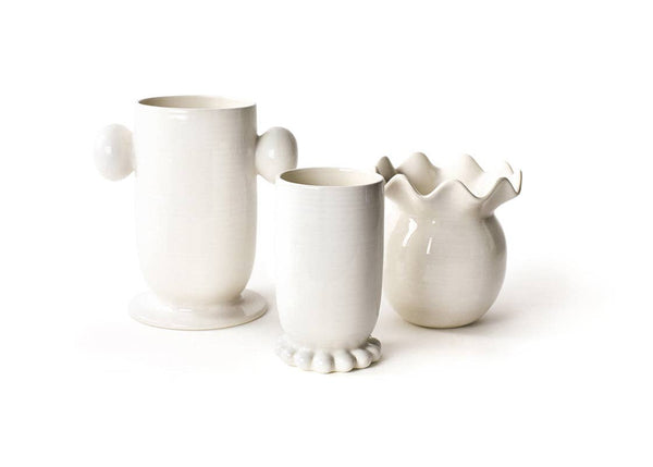 Signature White Ceramic Vase