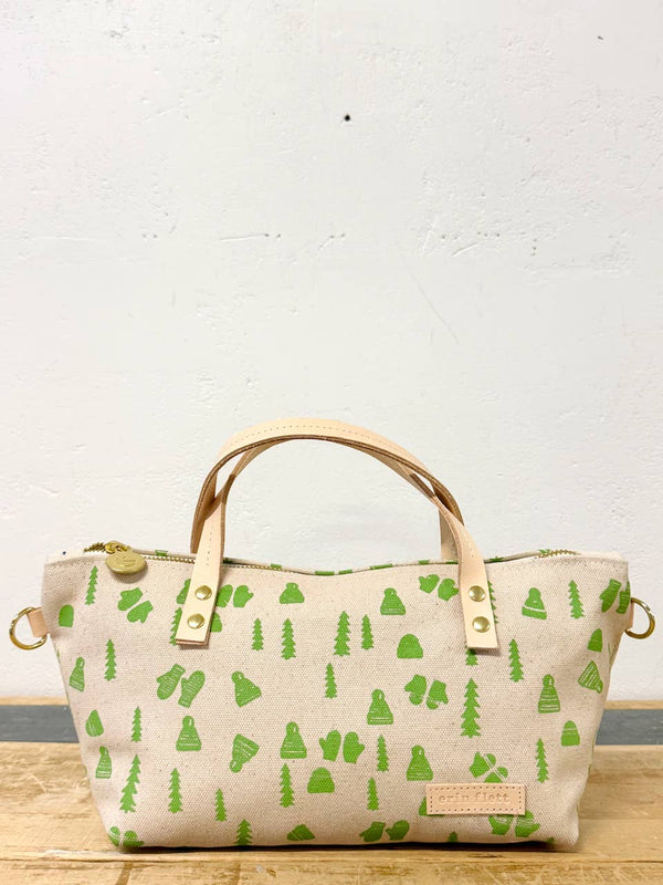 Hat & Mittens Satchel with D rings