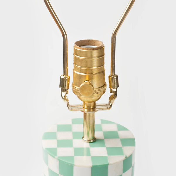 Checker Table Lamps - NEW colors