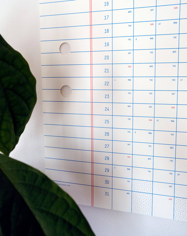 2026 Classic Calendar 50x70cm