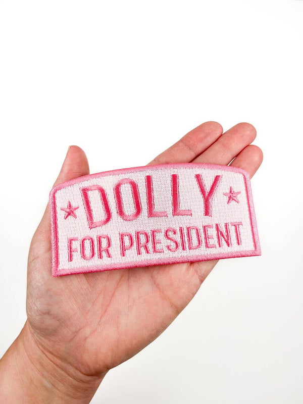 Oversized Dolly for President Pink Dolly Patch Cowgirl Rodeo