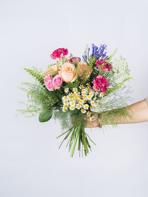 A bouquet of flowers from Diddle and Zen in Vermont.