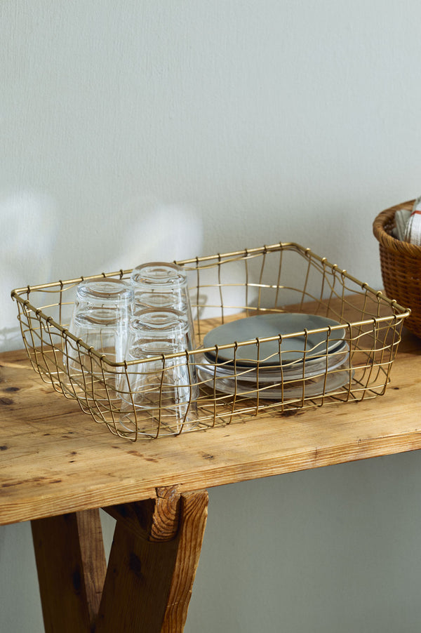 Iron Wire Basket (M)