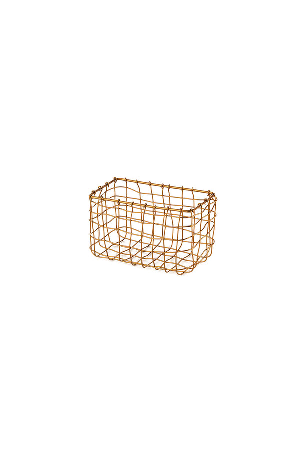 Iron Wire Basket Rectangle