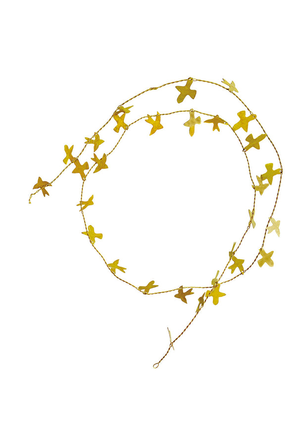 Brass Bird Garland