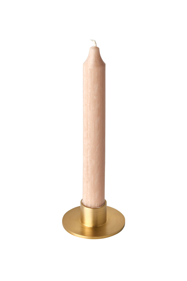 Brass Candleholder Round