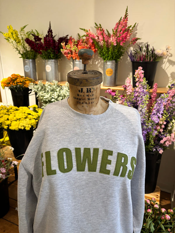 FLOWERS CREWNECK