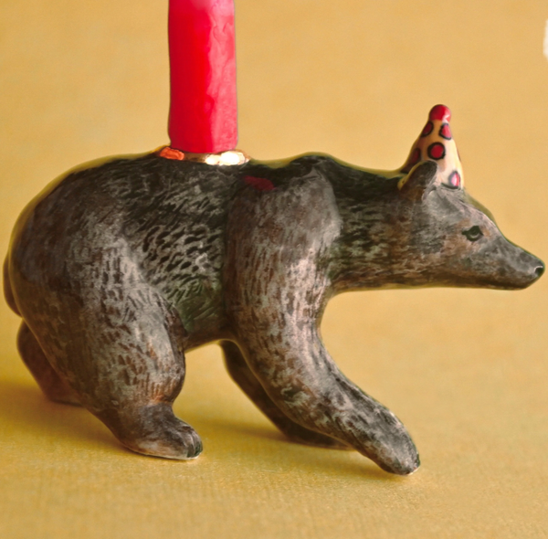 Brown Bear Cake Topper