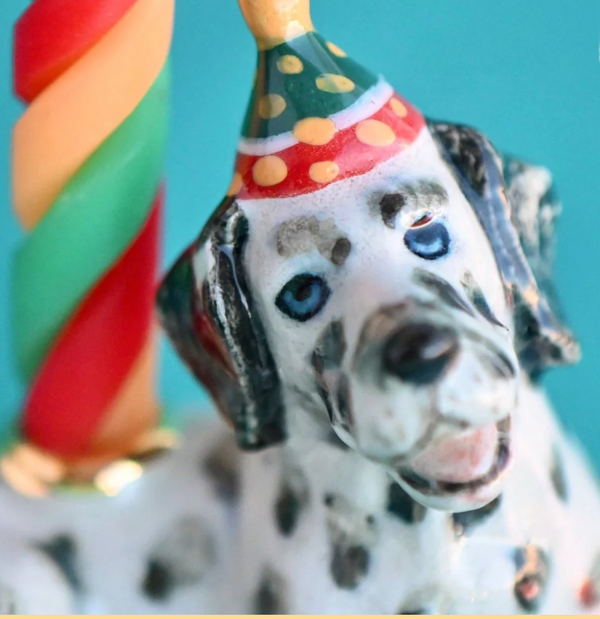 Dalmatian Cake Topper