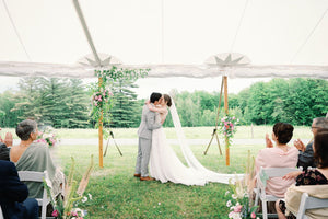 Wedding floral design by Diddle and Zen