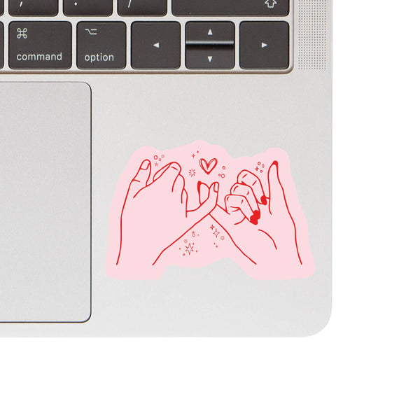 Pinky Promise Friendship Cute High Quality Vinyl Sticker