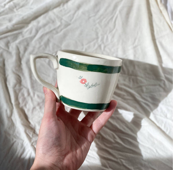 Cornflower Mug- Emerald