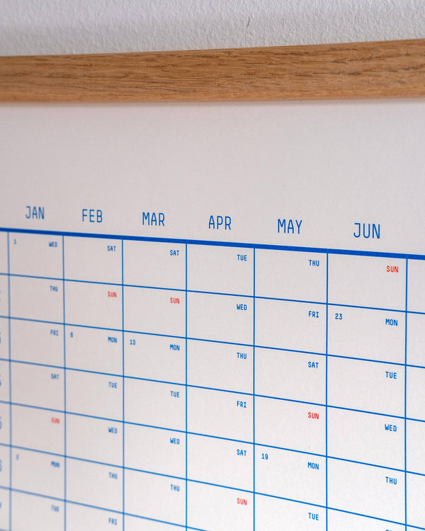 2026 Classic Calendar 50x70cm