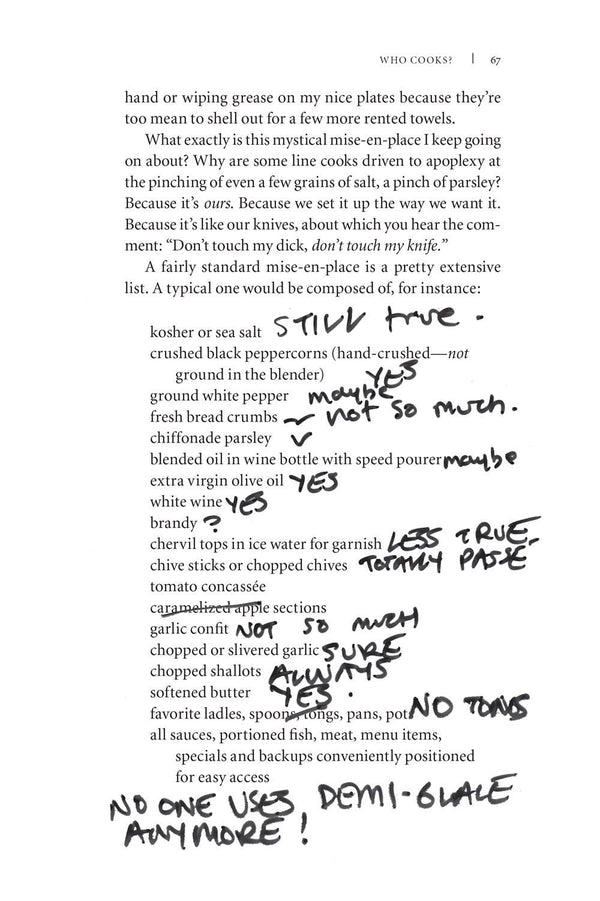 Kitchen Confidential Annotated Edition: Anthony Bourdain