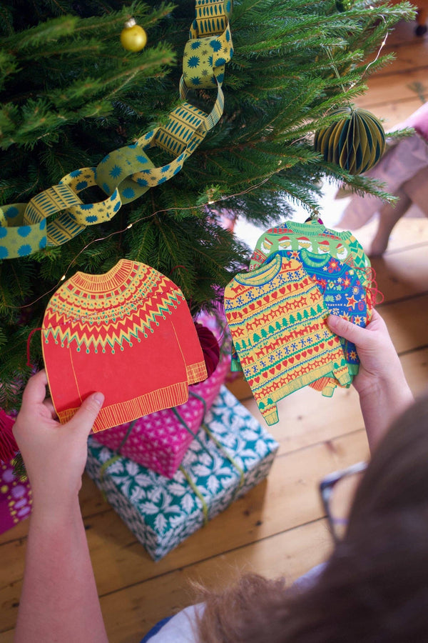 CHRISTMAS JUMPERS SEWN GARLAND